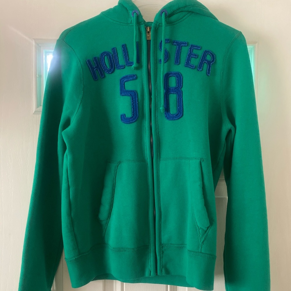 Long sleeve zip up hoodie Large